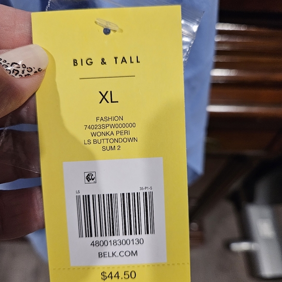 Cabana by Crown & Ivy Long Sleeve Button-up Shirt - Picture 3 of 4